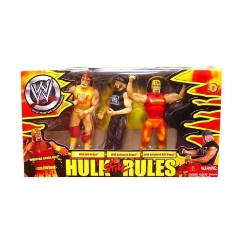WWE Hulk Hogan Wrestling Action Figure SERIES 3 Pack Hulk Still